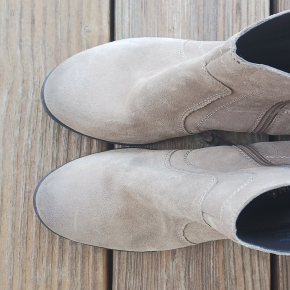 Gibson Latimer leather zip up booties size 8 - Picture 6 of 9